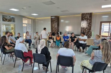 Seminarraum mit Gruppe, Ort: Hammamet